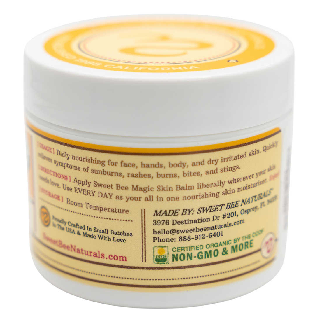 Sweet Bee Magic™ - All In One Organic Skin Balm