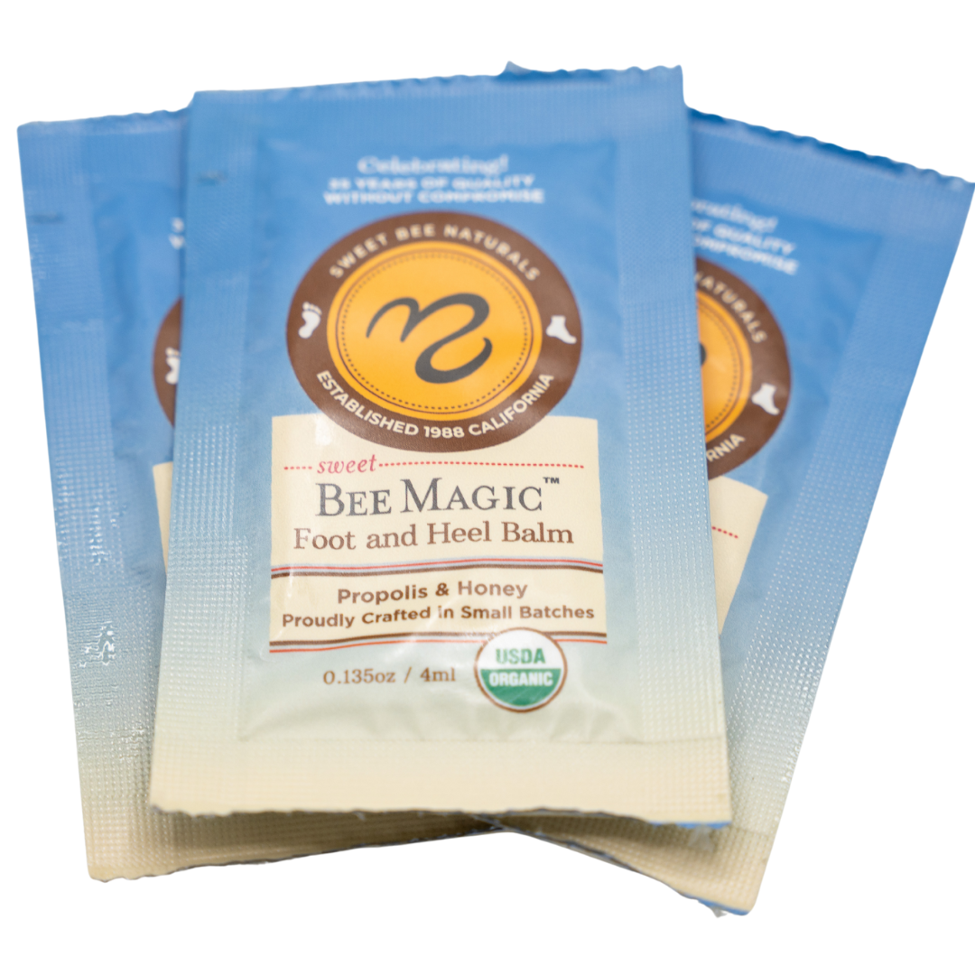 Sweet Bee Magic™ - Organic Foot and Heel Balm Sachet