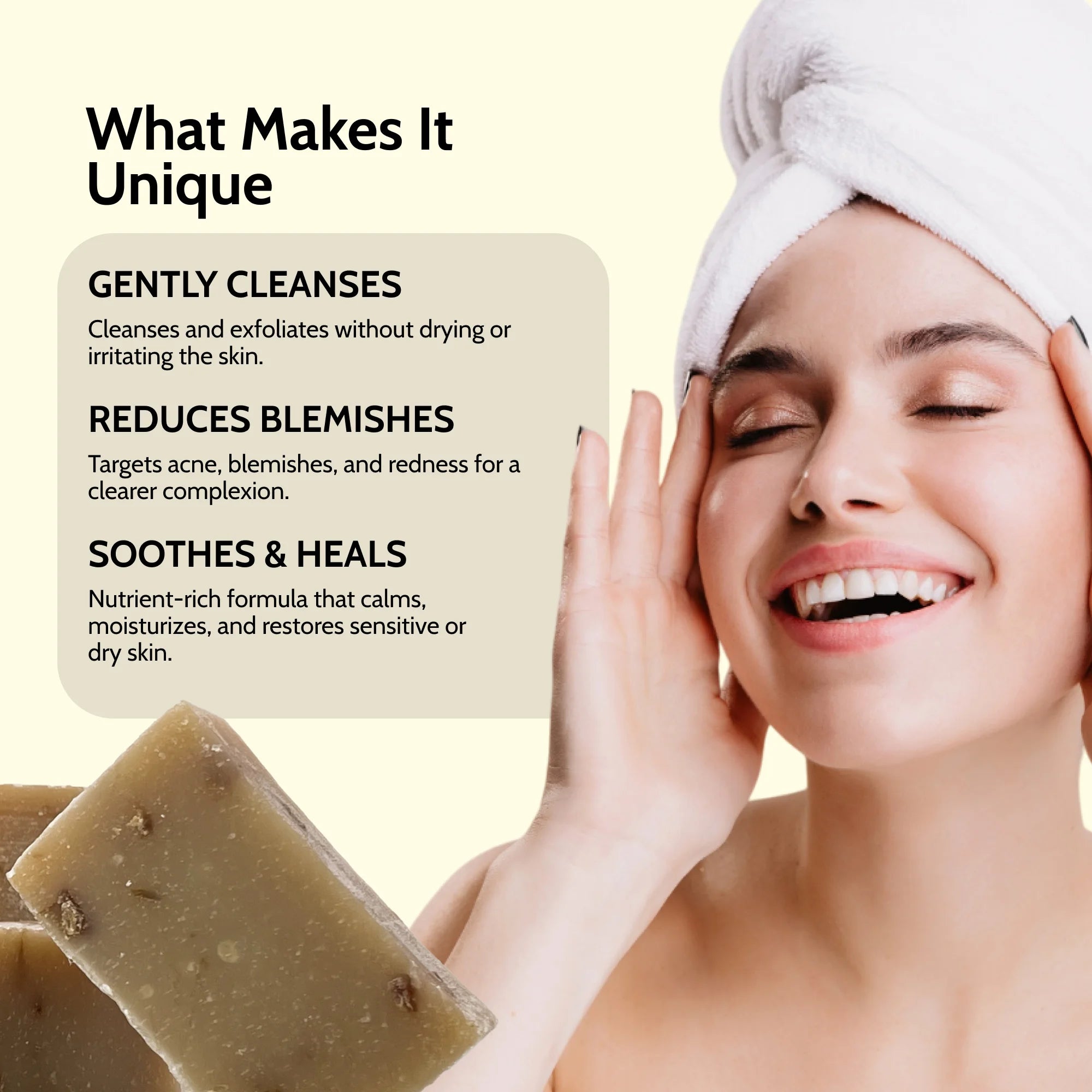 Ultra Beauty™ - Zinc Facial Bar™ | Zinc Facial Soap