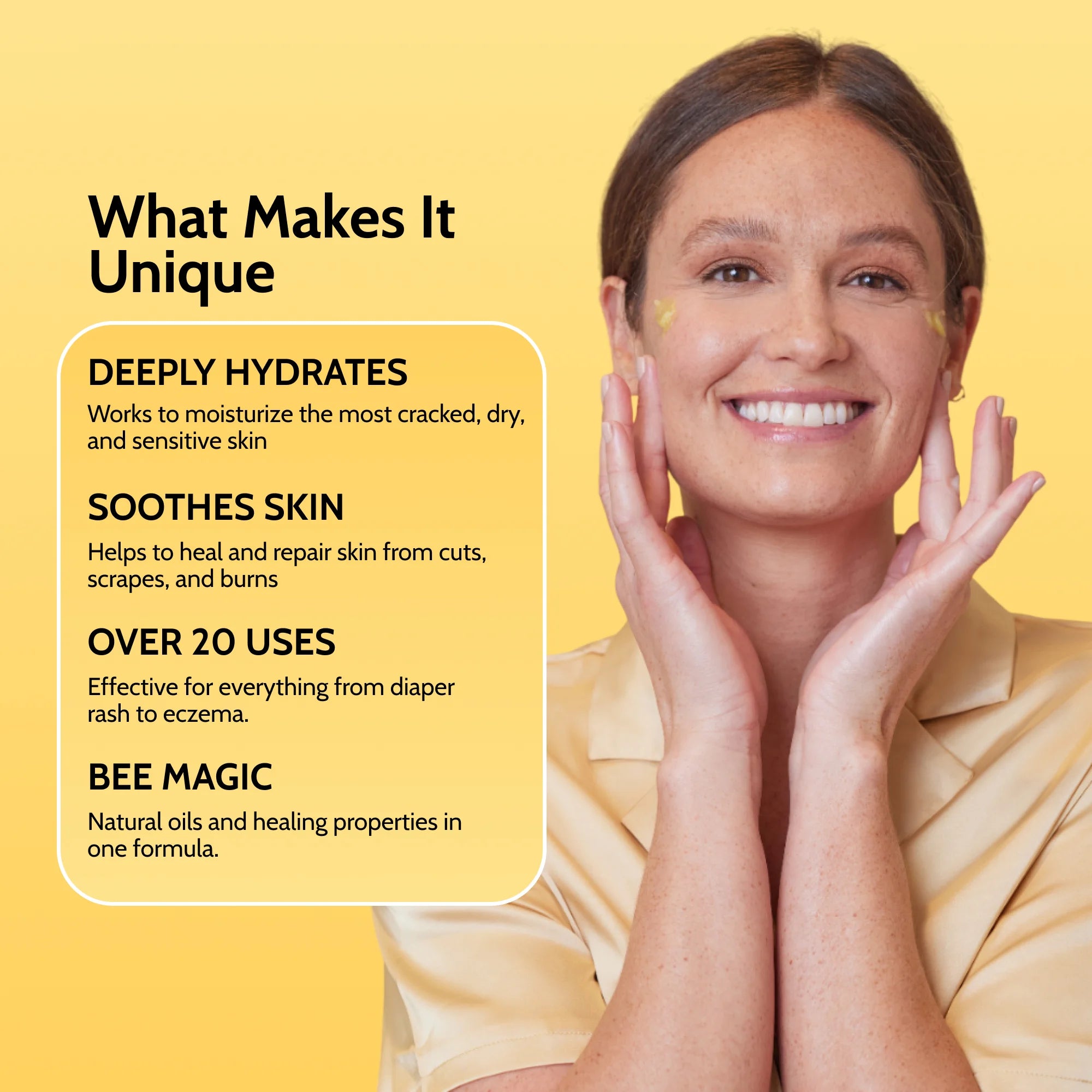 Sweet Bee Magic™ - All In One Organic Skin Balm