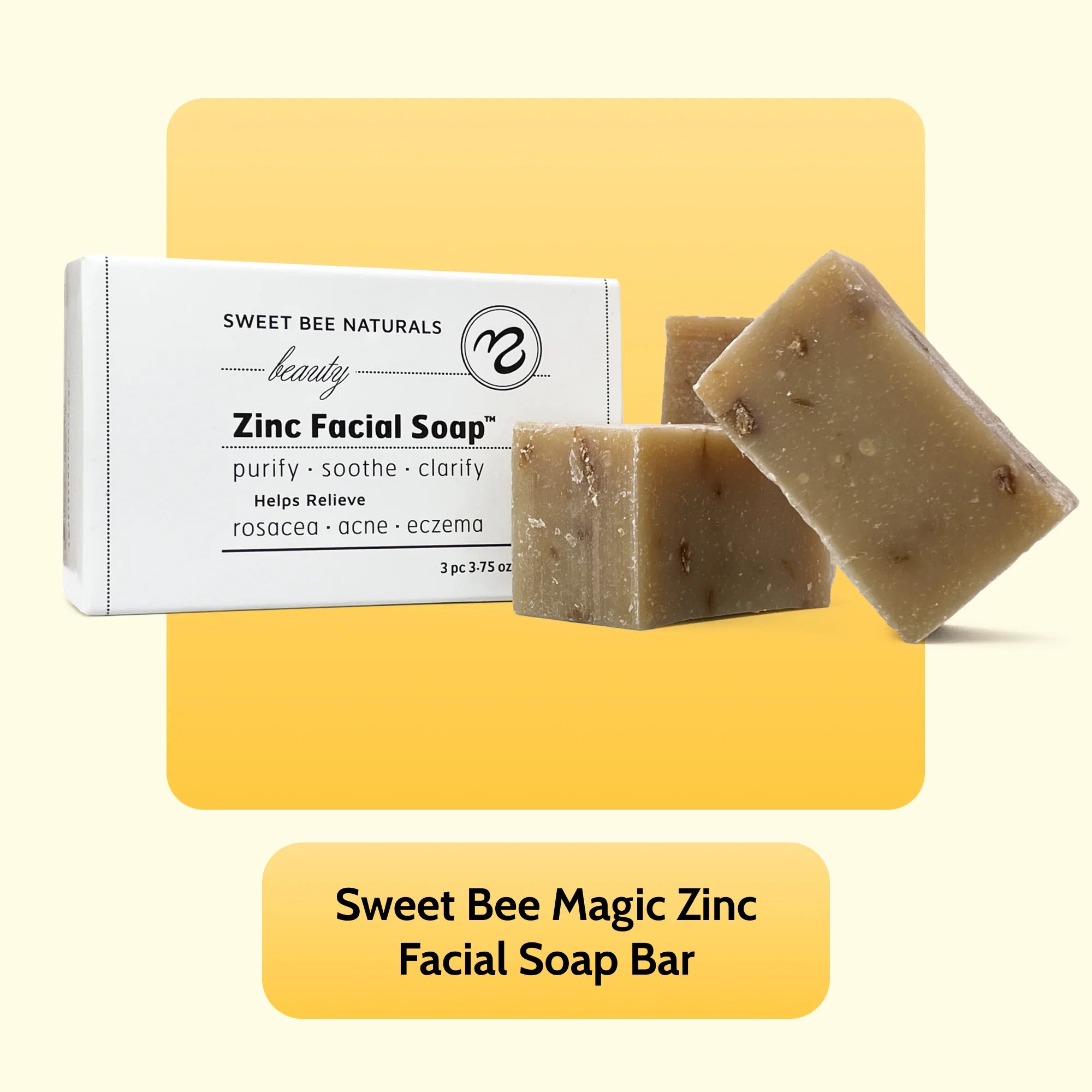 Ultra Beauty™ - Zinc Facial Bar™ | Zinc Facial Soap