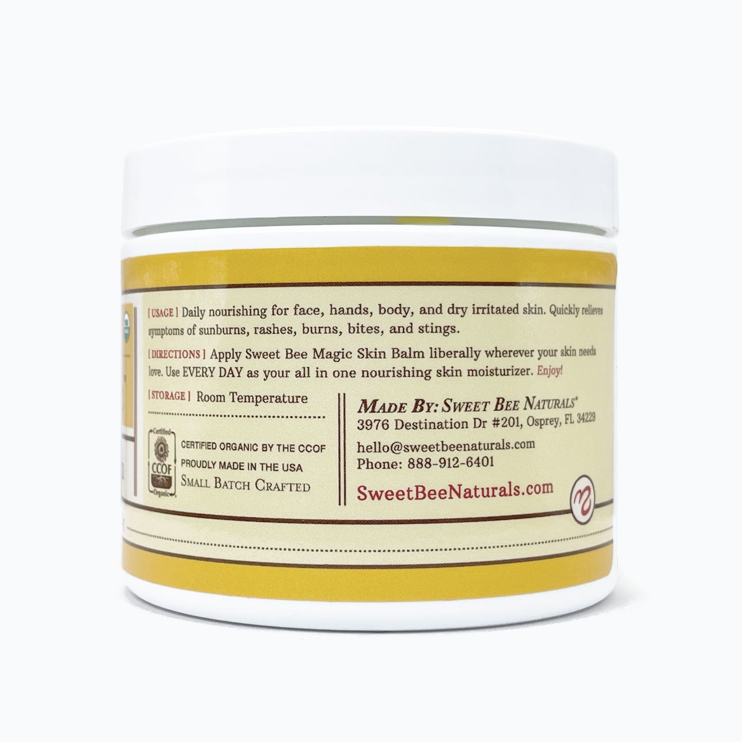 Sweet Bee Magic™ Organic Skin Balm - Sweet Bee Naturals