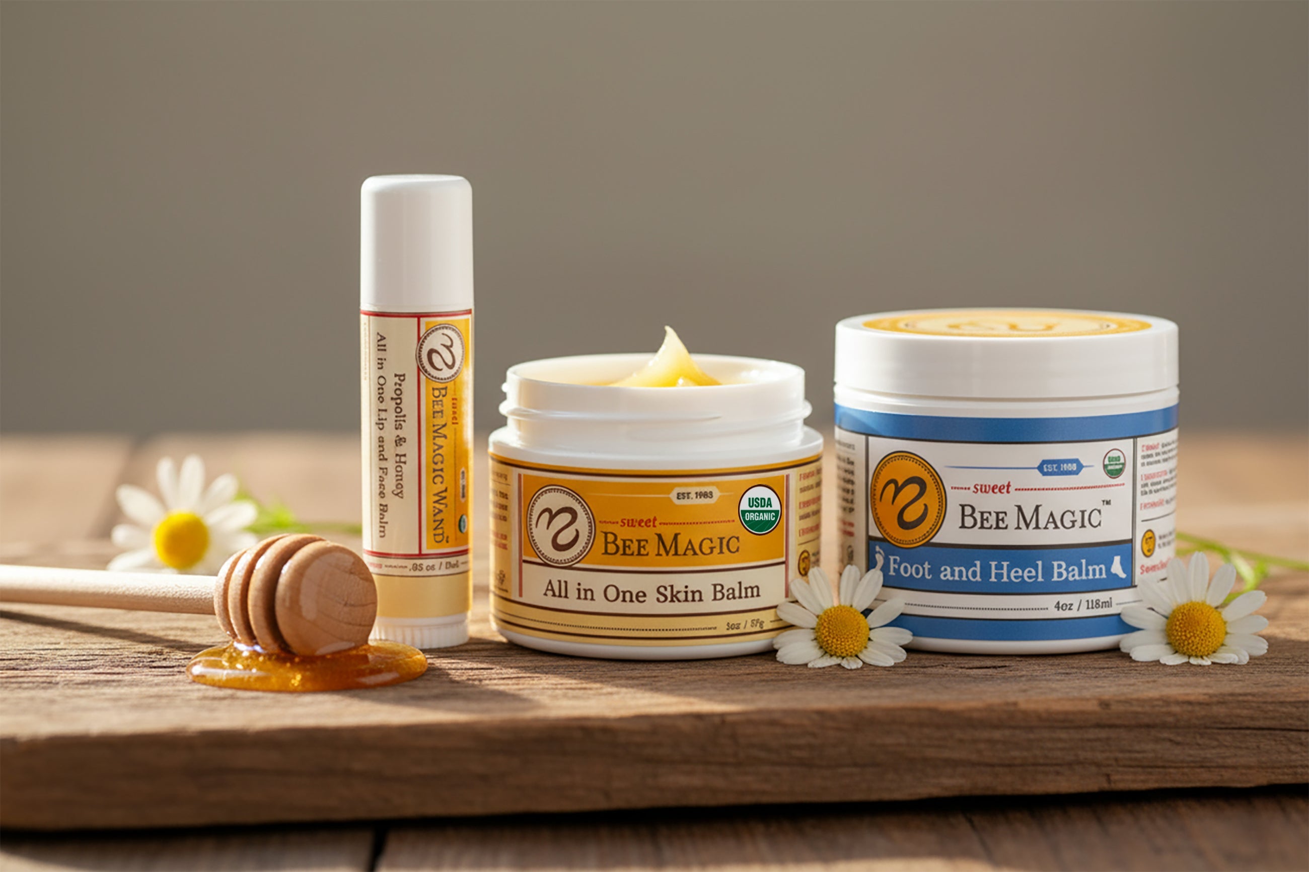 SweetBee Magic offers honey and propolis-based skincare for soft, nourished skin. Check ingredients and order your favorites today.