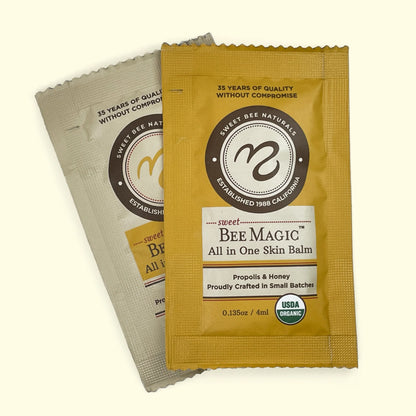 Sweet Bee Magic™ - All in One Balm Travel Sachets - 15 Pack