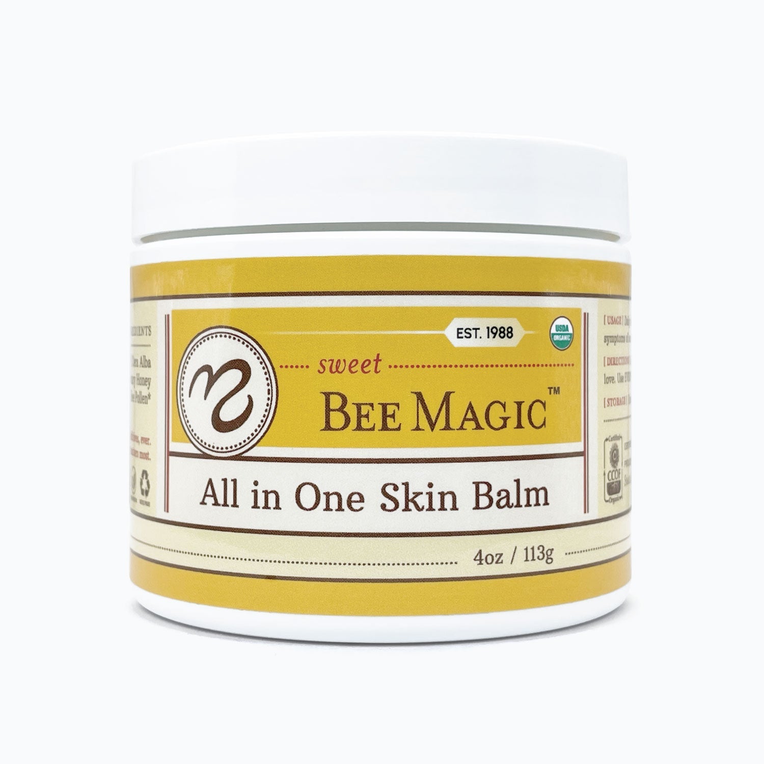 Sweet Bee Magic™ Organic Skin Balm - Sweet Bee Naturals
