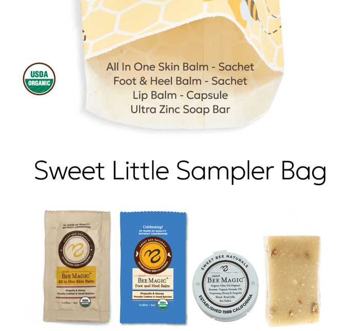 Sweet Little Samplers - Sweet Bee Naturals