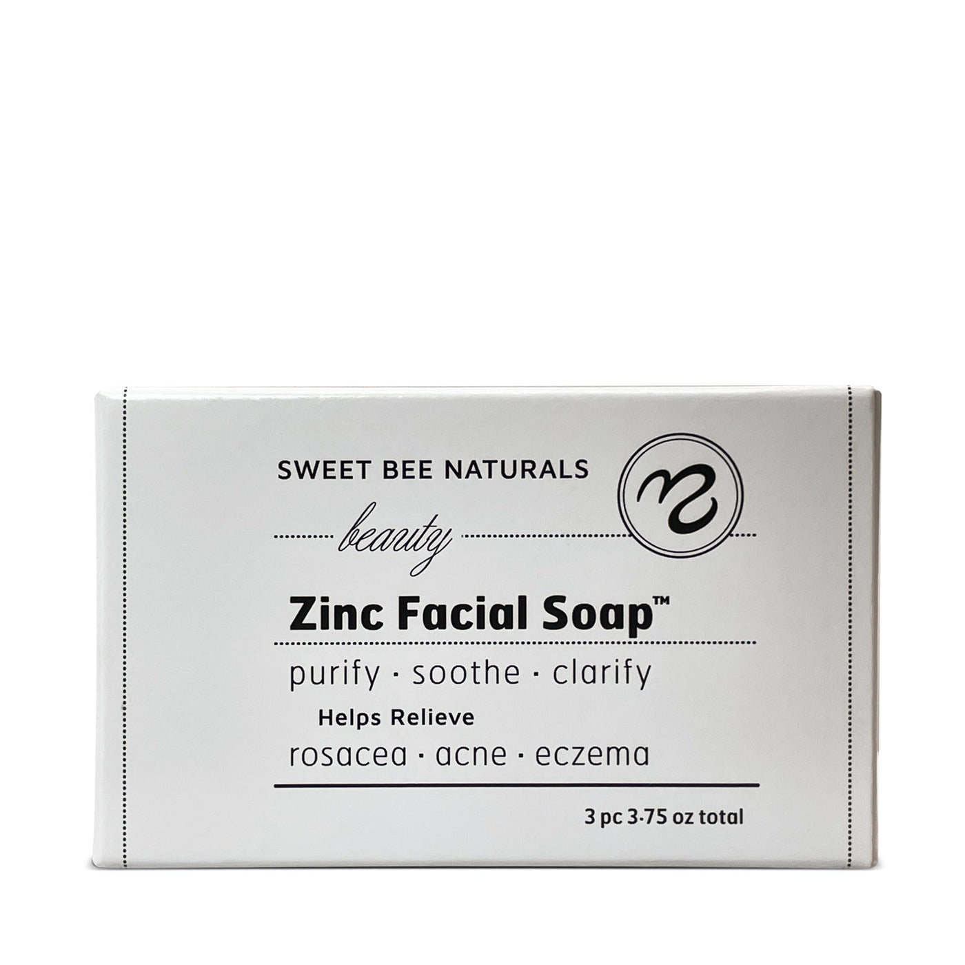 Zinc Facial Bar™ | Zinc Facial Soap - Sweet Bee Naturals