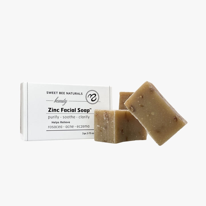 Zinc Facial Bar™ | Zinc Facial Soap - Sweet Bee Naturals